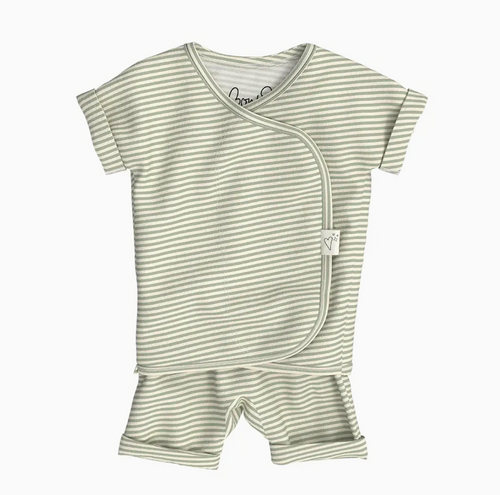 romper in mint twist