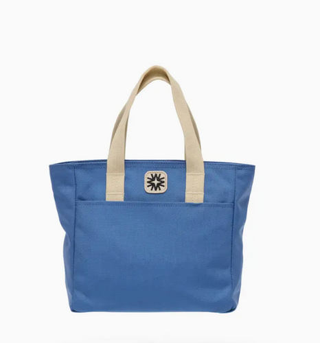 tiny tote in river