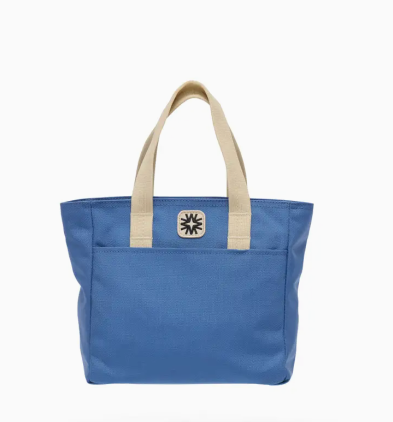 tiny tote in river