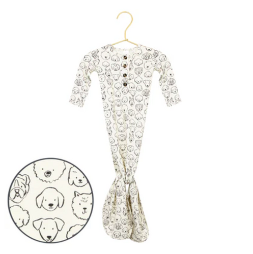 knotted gown in dane