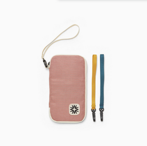 mylee clutch in rose
