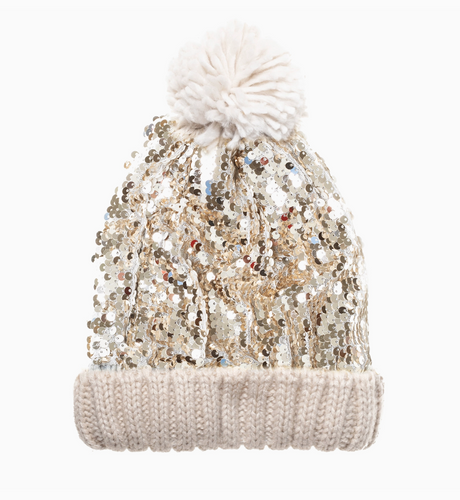 shimmer sequin hat
