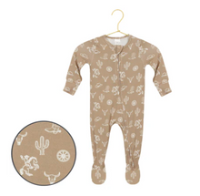 zippered footie wyatt