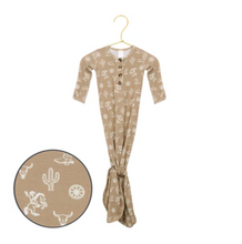 knotted gown in wyatt