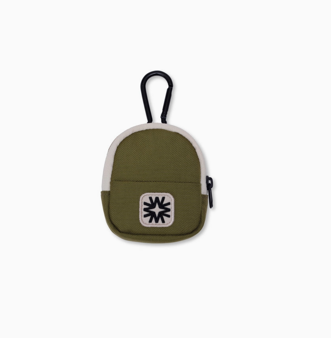keychain pouch olive