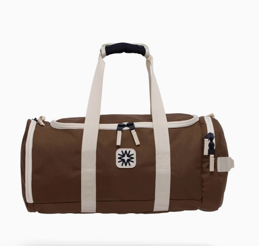 states duffle in chocolate