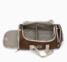 states duffle in chocolate