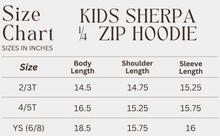 chicken sherpa quarter-zip hoodie