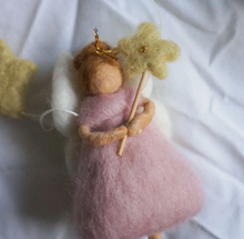 stars and pink fairies garland