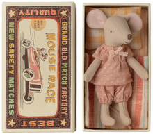 big sister mouse in box