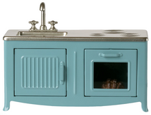 metal kitchen for mouse blue