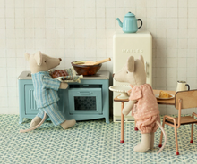metal kitchen for mouse blue