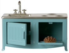 metal kitchen for mouse blue