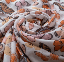 organic swaddle set butterfly