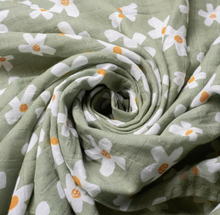 organic swaddle set jasmine