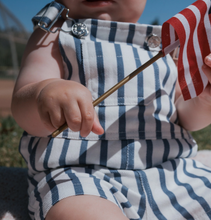 classic stripe overalls