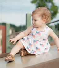 flag peplum top