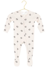 zippered footie beckham