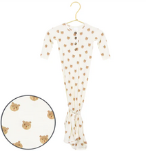 knotted gown teddy