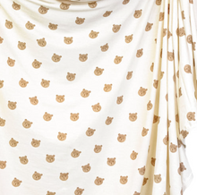 mini swaddle blanket in teddy