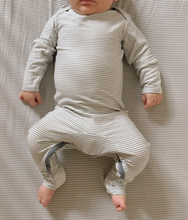 convertible sleeper blue stripes