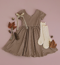 cocoa dot vanilla knee socks