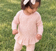 fleece ruffle set gracie
