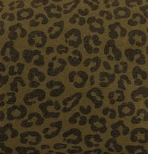 mini market bag animal print olive
