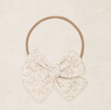 adventure bow headband - tan bloom