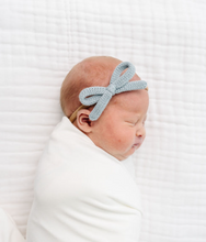crochet bow headband steele
