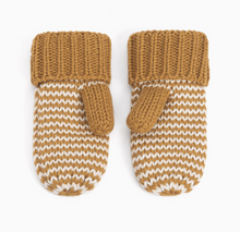 classic mitten brown stripe