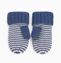 classic mitten blue stripe