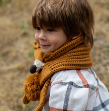 knit critter scarf