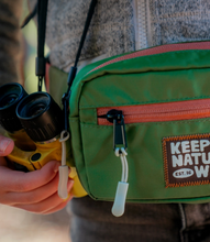 teal kids fanny pack
