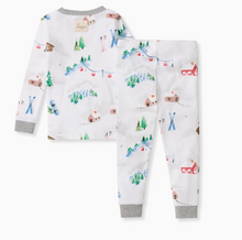 ski slope two piece pj