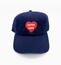 super mom navy hat