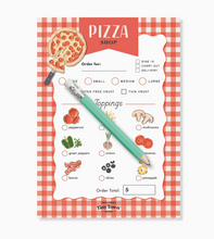pizza shop play notepad