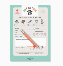 pet clinic play notepad