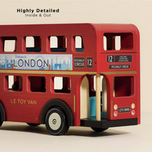 Wooden London Bus