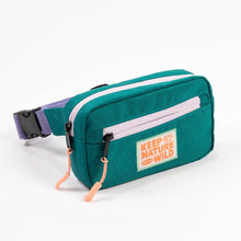teal kids fanny pack