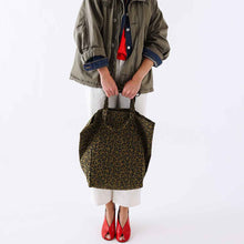 pippa tote bag animal print olive