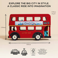 Wooden London Bus