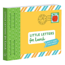 little letters for lunch