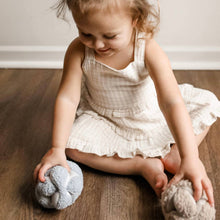 blue montessori ball