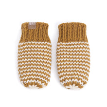 no-thumb mittens brown