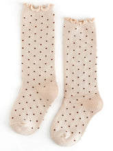 cocoa dot vanilla knee socks