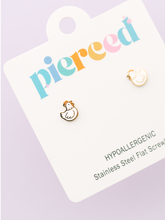 chicken earrings