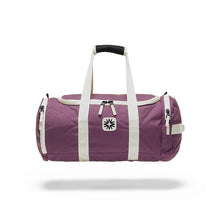 states duffle in purple