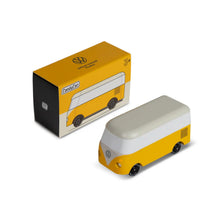 vw mini surfline yellow