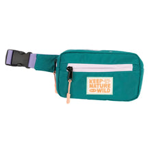 teal kids fanny pack